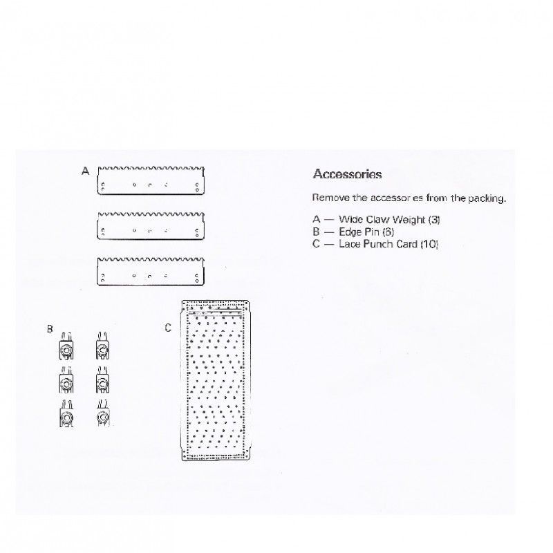 Accesorios-Silver Reed LC 2